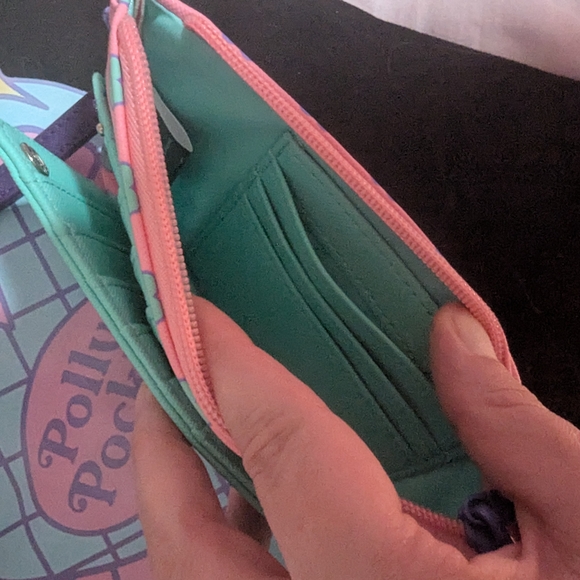 Polly Pocket Black Tote Bag And Matching Wallet - Picture 5 of 5